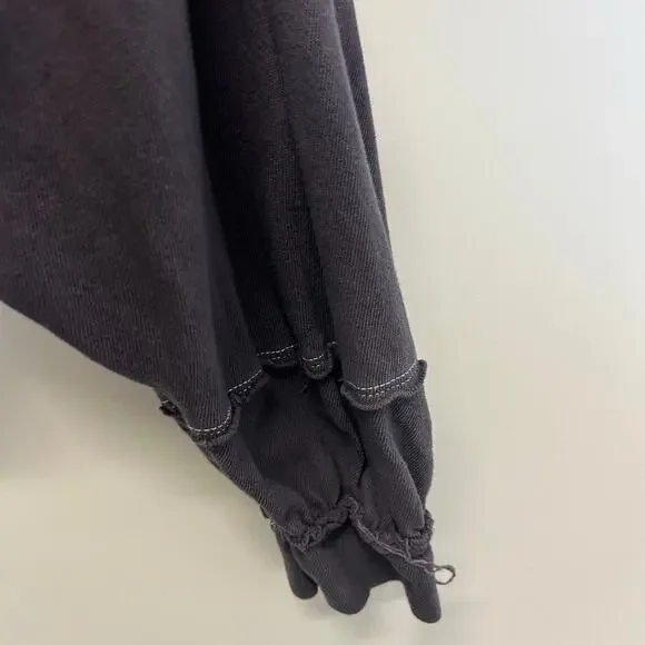 Free People Melodi Henley in Blue Quarry Women’s Size XS - Picture 6 of 13